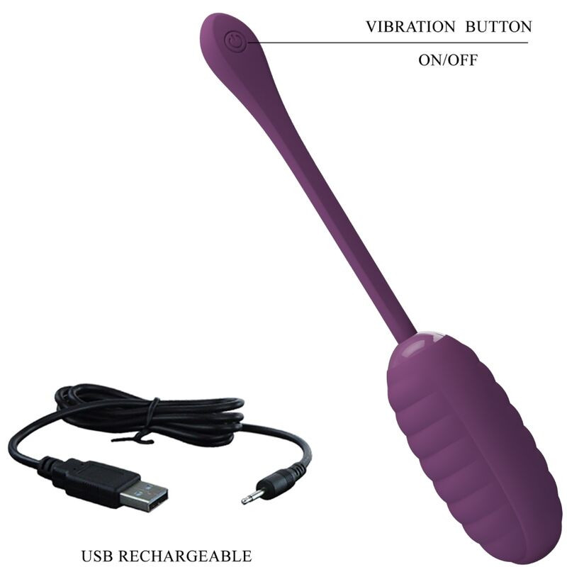 Pretty Love - Oeuf Vibrant Rechargeable Casper Violet - Image 5