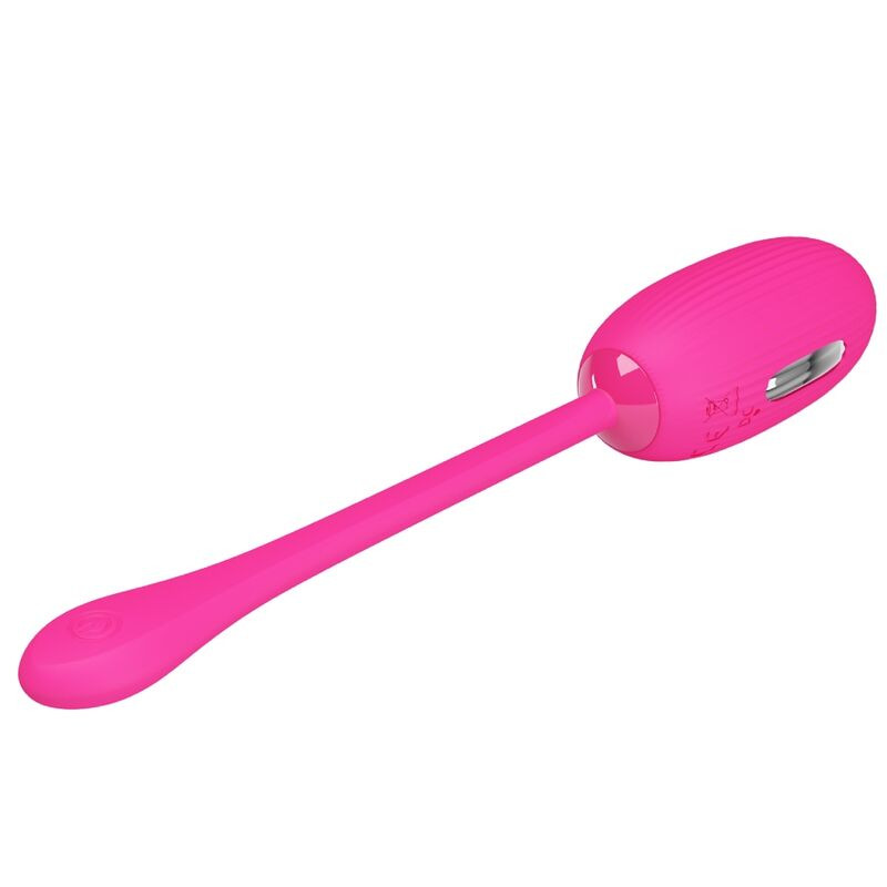 Pretty Love - Oeuf Vibrant Rechargeable Doreen Magenta Télécommande - Image 3