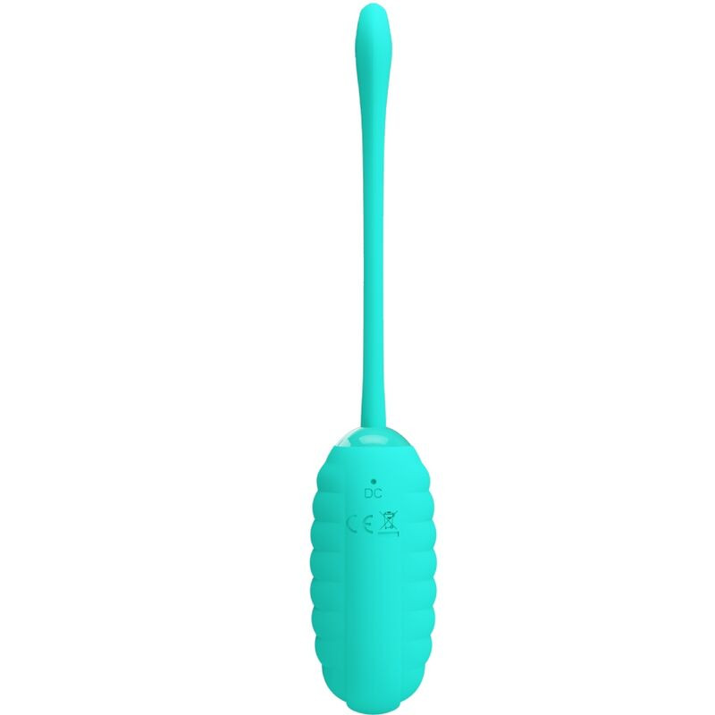 Pretty Love - Oeuf Vibrant Rechargeable Kirk Aqua Vert - Image 2