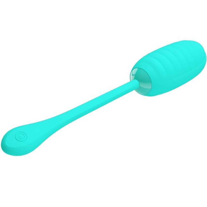 Pretty Love - Oeuf Vibrant Rechargeable Kirk Aqua Vert - Image 3