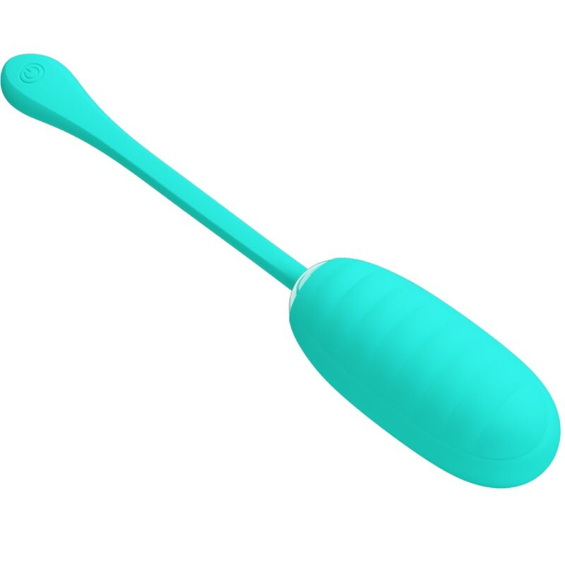 Pretty Love - Oeuf Vibrant Rechargeable Kirk Aqua Vert - Image 5