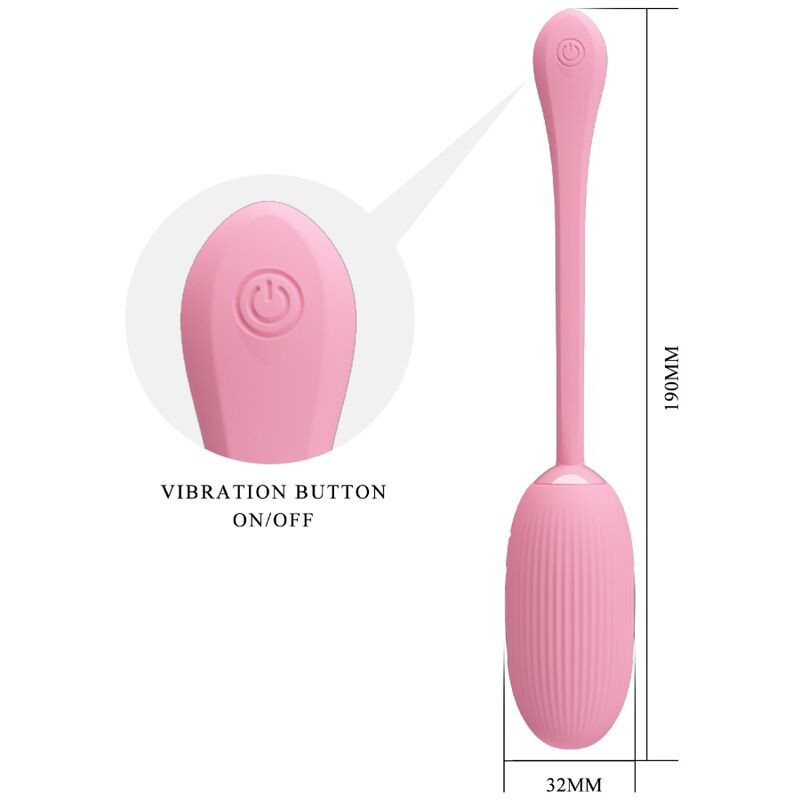 Pretty Love - Oeuf Vibrant Rechargeable Rose Doreen - Image 4