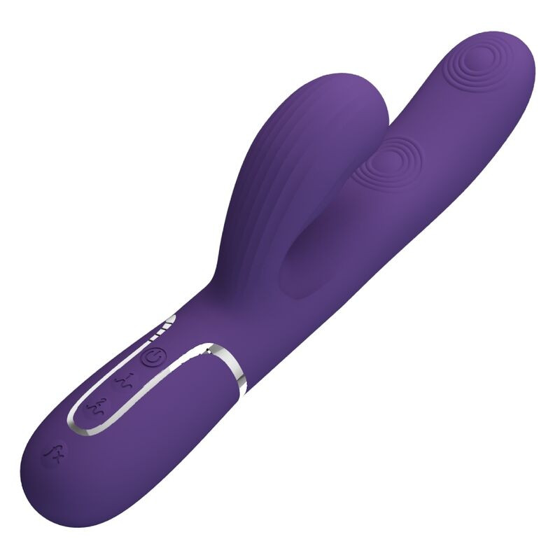 Pretty Love - Perlita Vibrateur G-Spot 3 En 1 Multifonction Violet - Image 4
