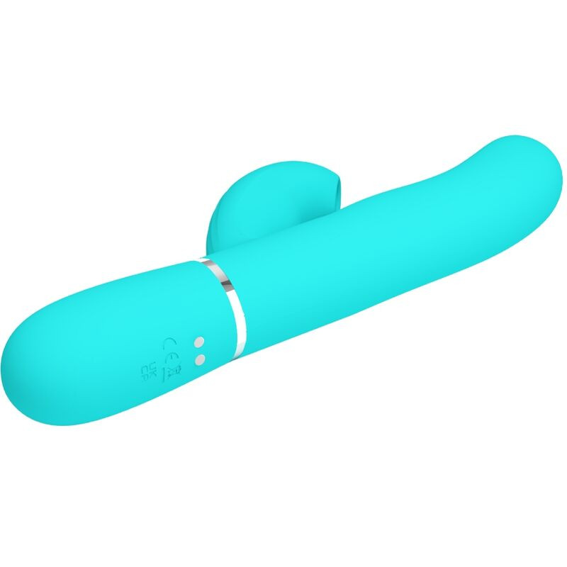 Pretty Love - Perlita Vibrateur Multifonction 3 En 1 Point G Vert Aqua - Image 4