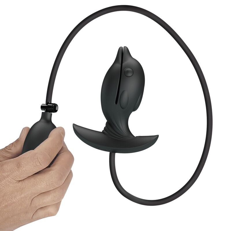 Pretty Love - Opblaaibare & Opladbare Anal Plug Dolfin - Image 5