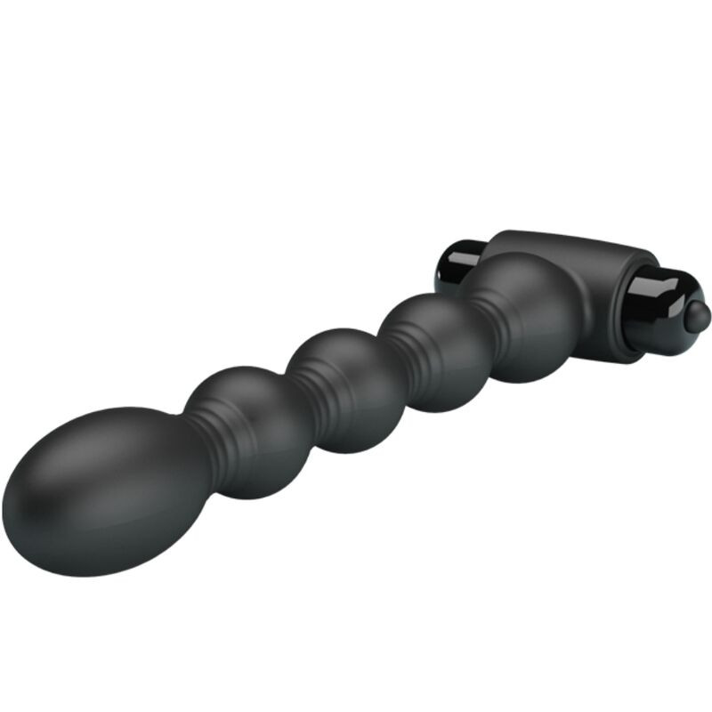 Pretty Love - Plug Anal Lynn Silicone 10 Vibrations Noir - Image 2