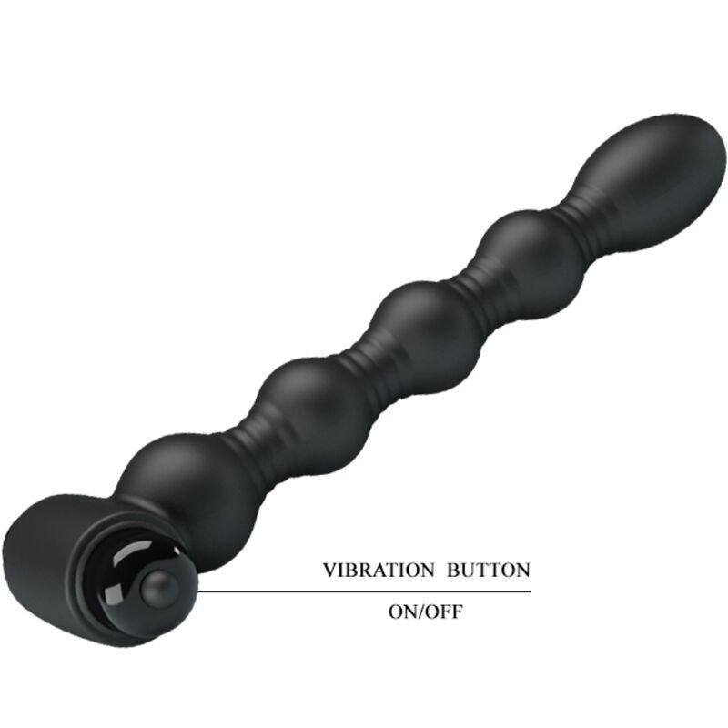 Pretty Love - Plug Anal Lynn Silicone 10 Vibrations Noir - Image 5