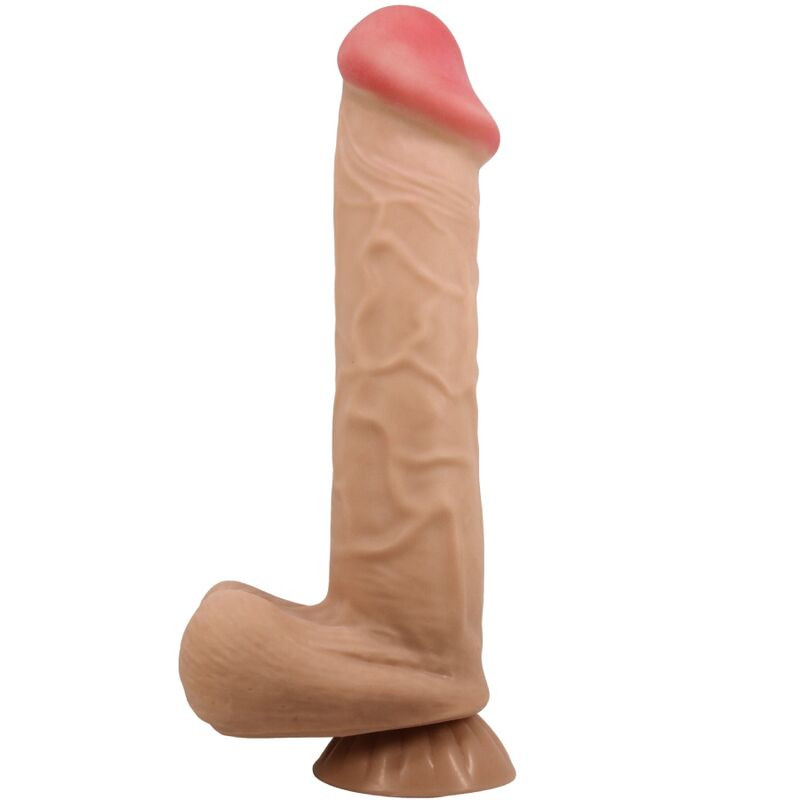 Pretty Love - Sliding Skin Realistisch Dildo Met Suction Cup Sliding Skin Vlees 26 Cm - Image 3