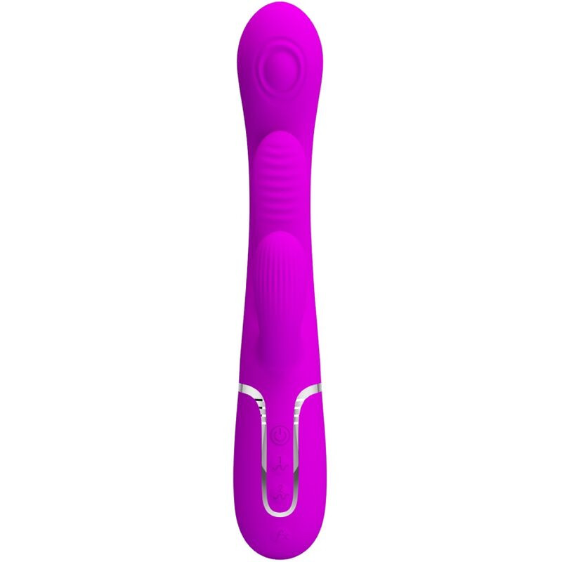 Pretty Love - Shania Triple Rabbit Vibrateur Multifonction Rose - Image 2