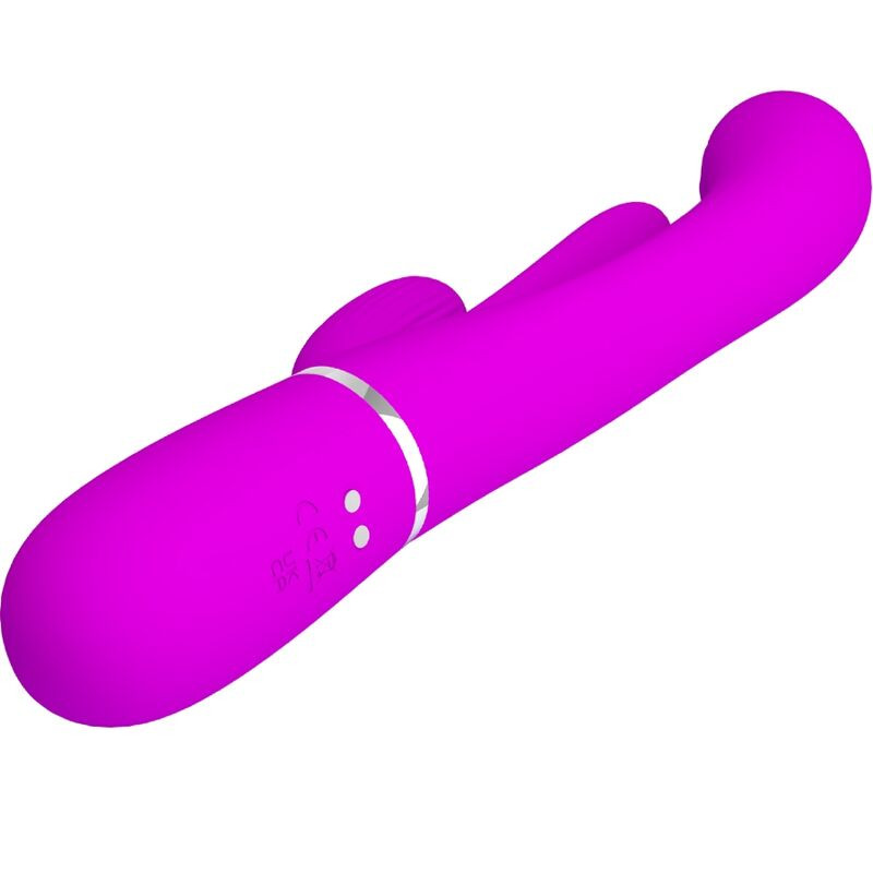 Pretty Love - Shania Triple Rabbit Vibrateur Multifonction Rose - Image 4