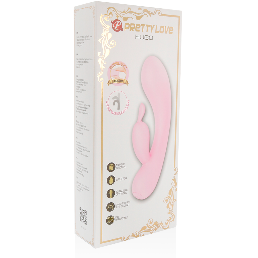 Pretty Love - Smart Vibrator Met Oren Hugo Rabbit - Image 2