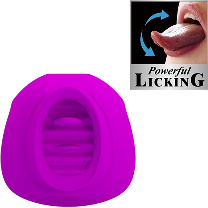 PRETTY LOVE - CLITORIS STIMULATOR ESTELLE TONGUE 12 VIBRATIES PAARS - Image 2