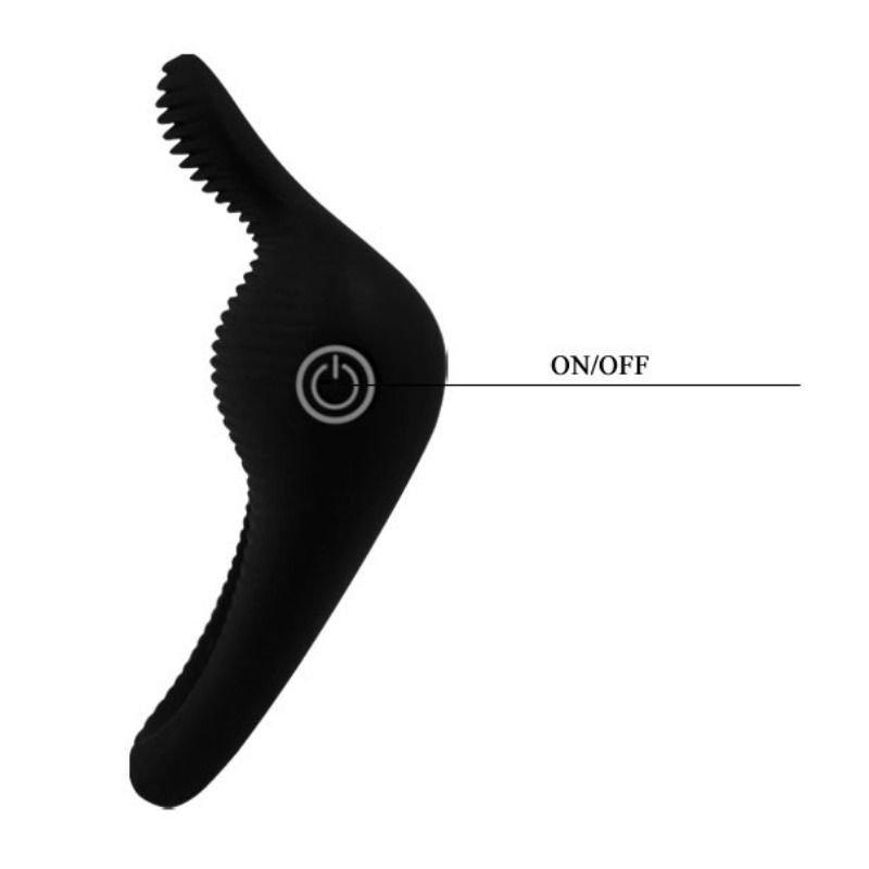 Pretty Love - Thimble Anneau Vibrateur Noir - Image 4
