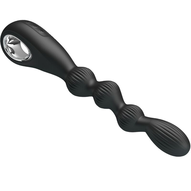 Pretty Love - Vibrateur Anal Federer 12 Vibrations Noir - Image 3
