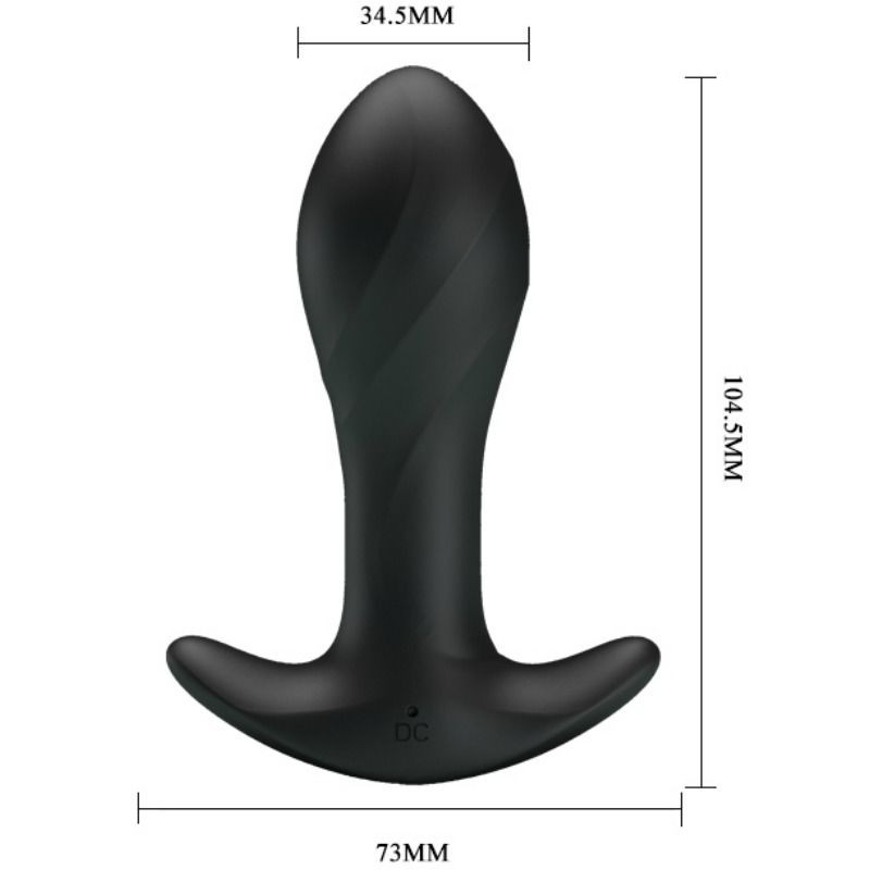 Pretty Love - Vibrateur Anal Noir - Image 2