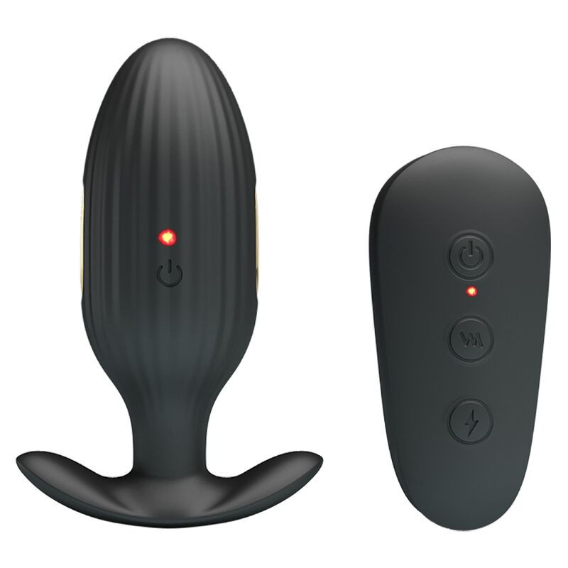Pretty Love - Vibrateur Anal Rechargeable Kelly Plug Noir - Image 5