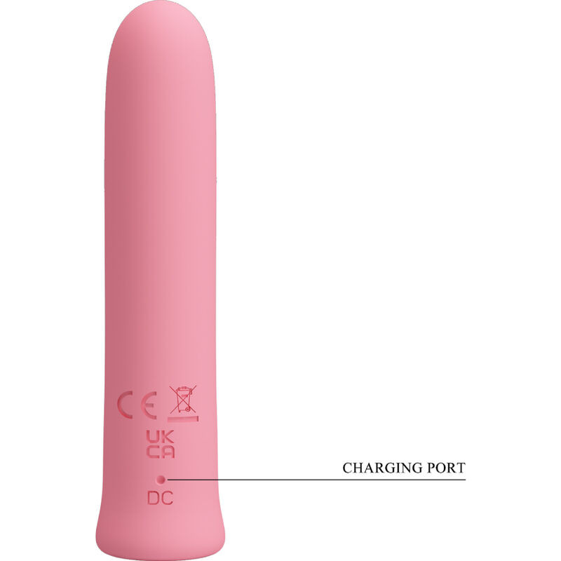 PRETTY LOVE - VIBRATOR CURTIS MINI SUPER POWER 12 VIBRATIES IN ROZE SILICONE - Image 4