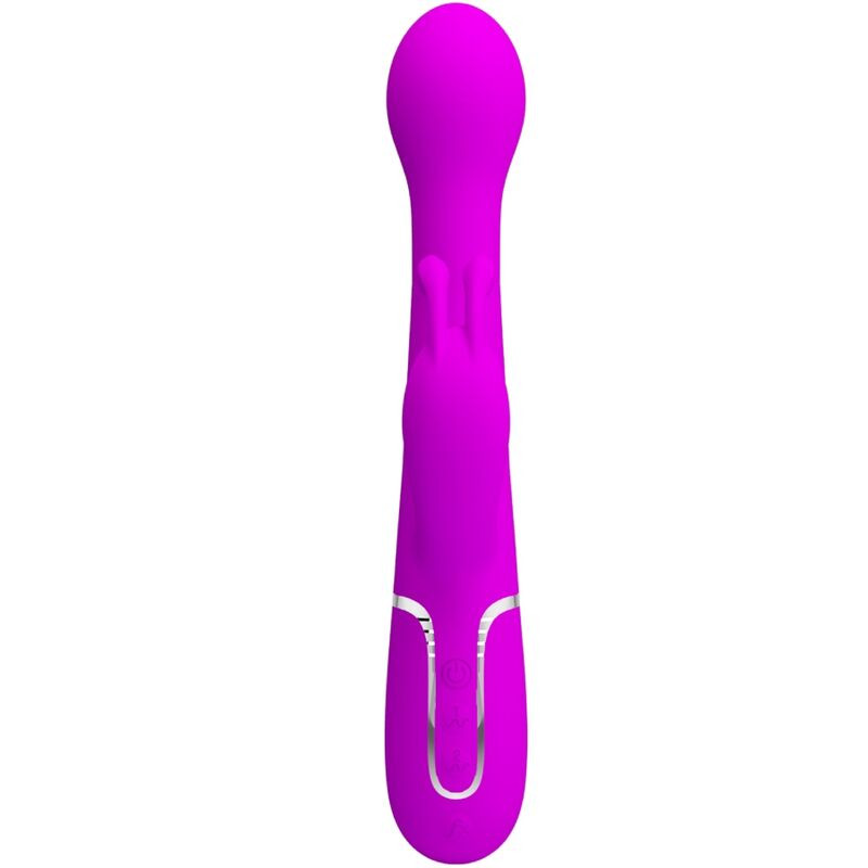 Pretty Love - Vibrateur Dejon Rabbit 3 En 1 Multifonction Violet - Image 2