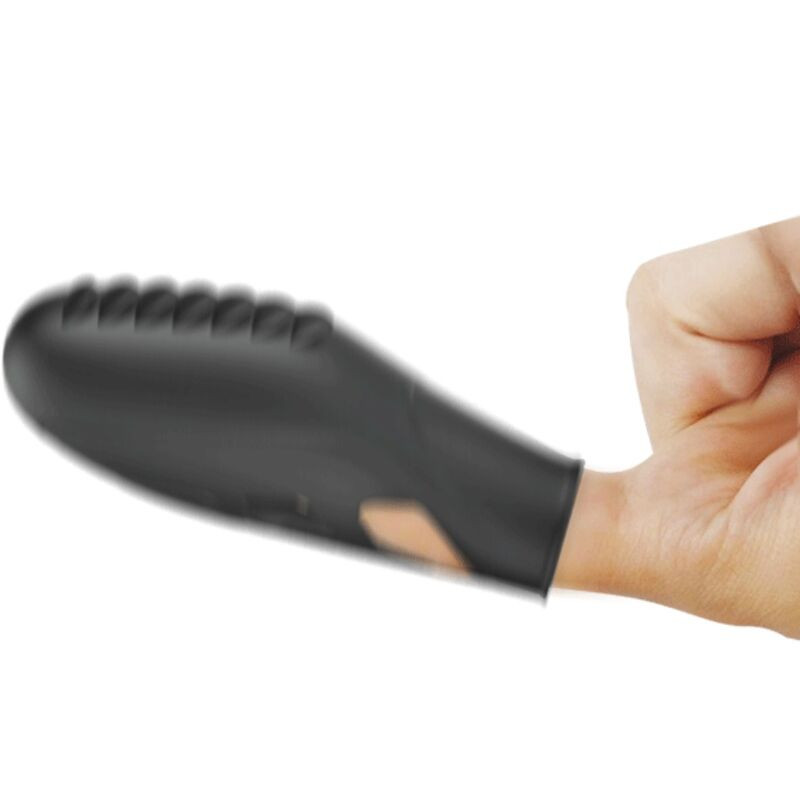 Pretty Love - Vibrateur Doigt En Silicone Gilo Noir - Image 3