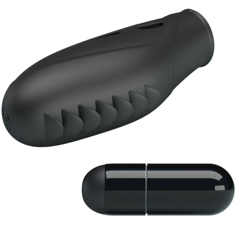 Pretty Love - Vibrateur Doigt En Silicone Gilo Noir - Image 4