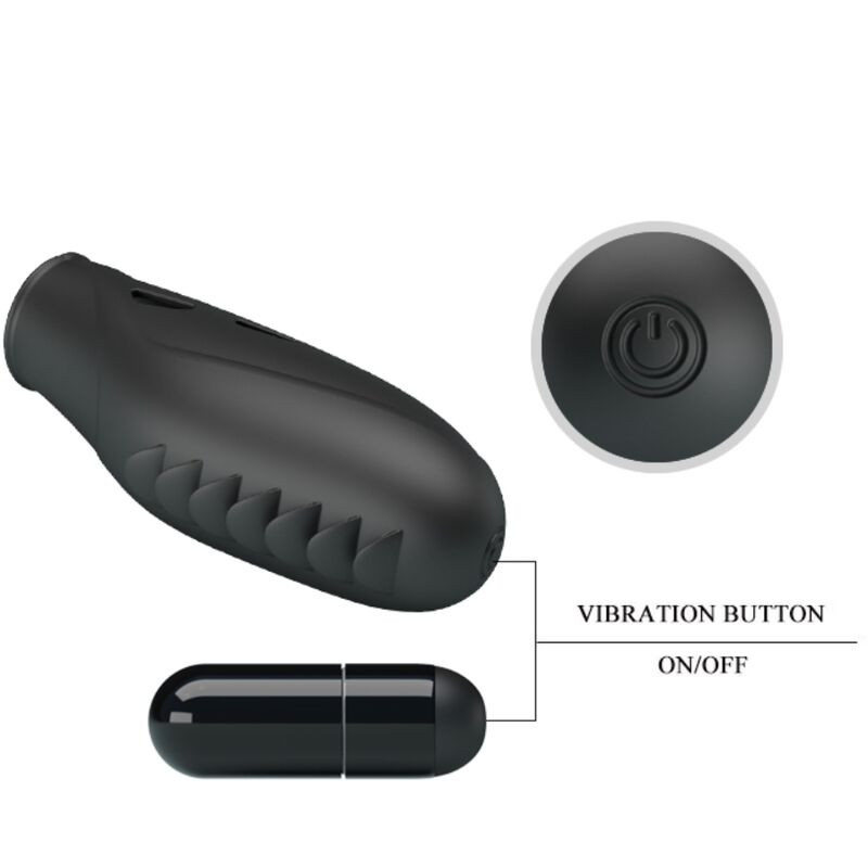 Pretty Love - Vibrateur Doigt En Silicone Gilo Noir - Image 5