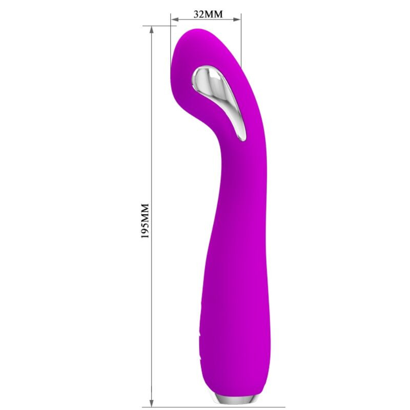 Pretty Love - Vibrateur Électrochoc Rechargeable Hector-Imperméable Violet - Image 5