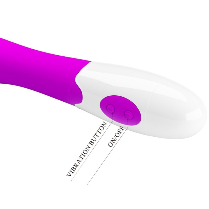 PRETTY LOVE - ELEMENTAL VIBRATOR 30 VIBRATION MODES PURPLE - Image 5