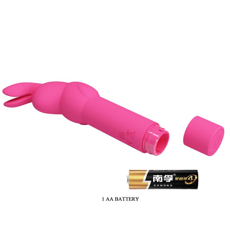 Pretty Love - Vibrateur En Silicone Gerardo Fuschia Rabbit - Image 4