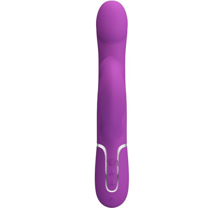 Pretty Love - Vibrateur Et Stimulateur Multifonction 4 En 1 Violet - Image 2