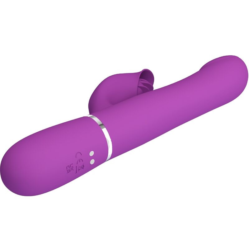Pretty Love - Vibrateur Et Stimulateur Multifonction 4 En 1 Violet - Image 3