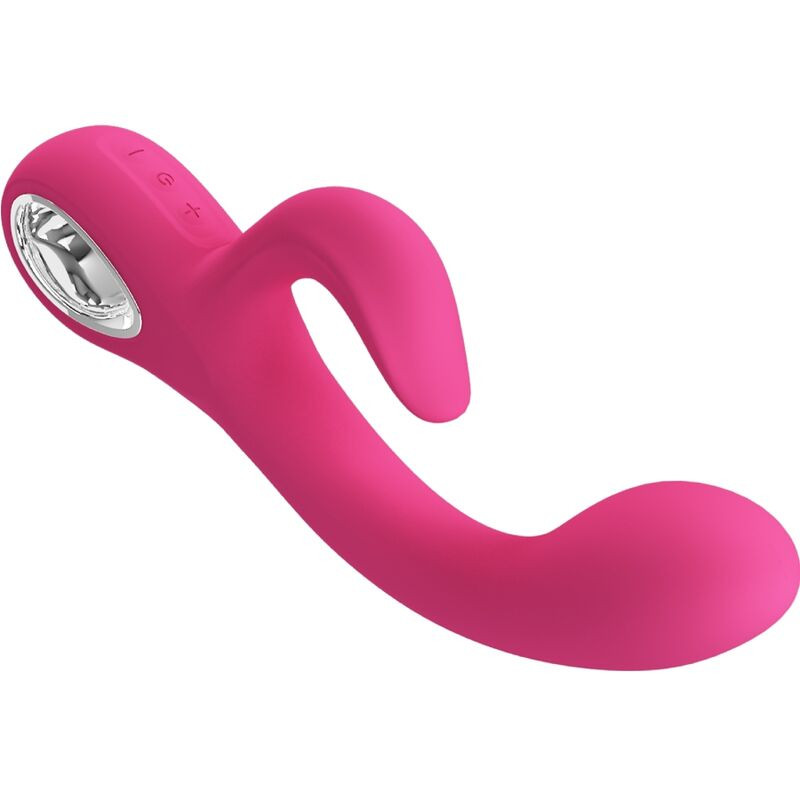 Pretty Love - Vibrateur Fritz Rabbit 12 Vibrations Rose - Image 4