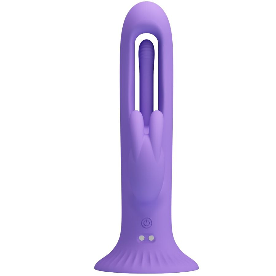 Pretty Love - Vibrateur Lapin Killmoulis 12 Modes De Vibration Violet - Image 2