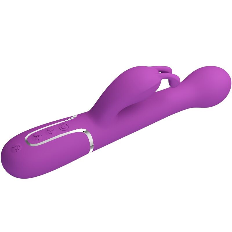 Pretty Love - Vibrateur Lapin Multifonction 3 En 1 Dejon Violet - Image 3