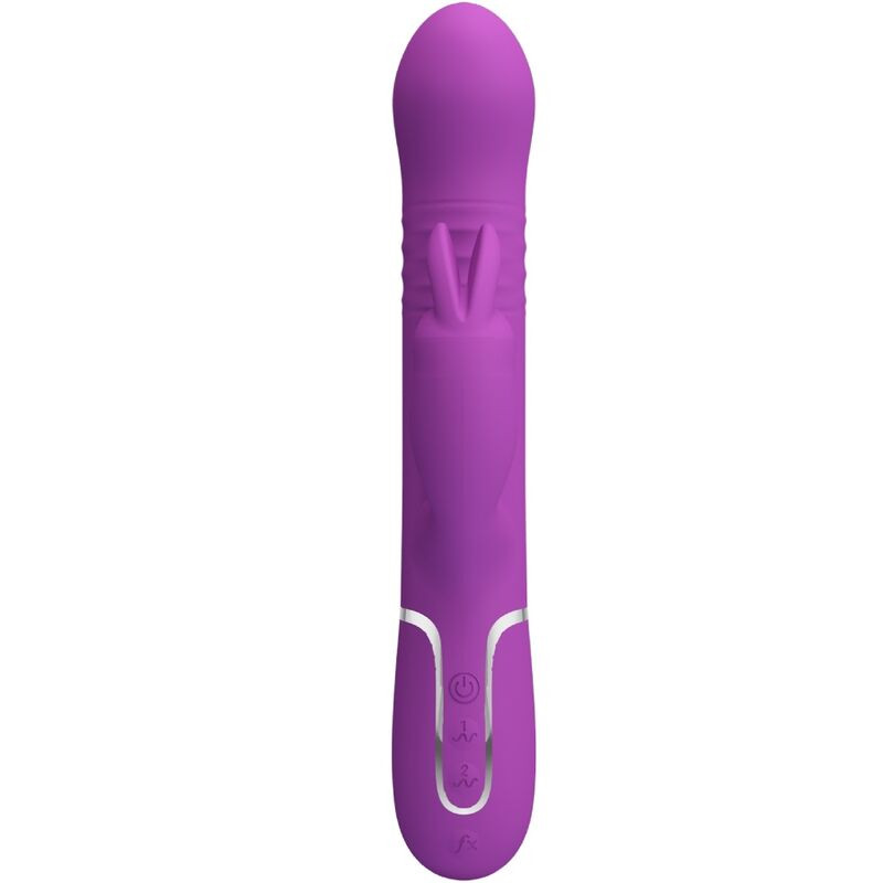 Pretty Love - Vibrateur Lapin Multifonction Coale 4 En 1 Violet - Image 2