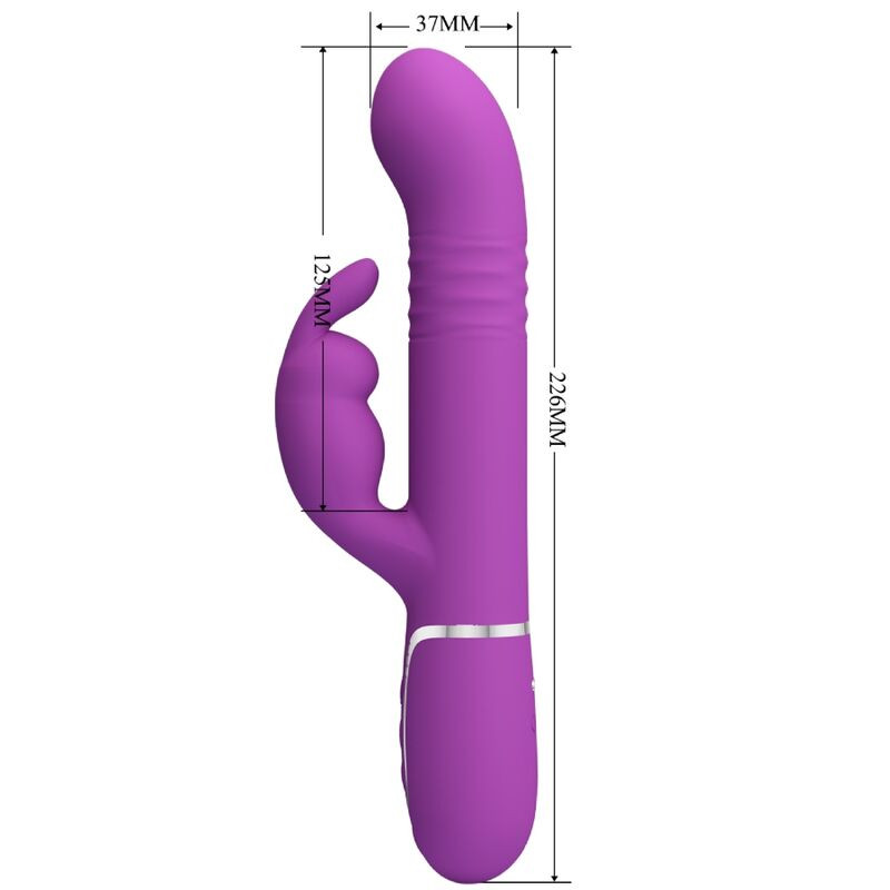 Pretty Love - Vibrateur Lapin Multifonction Coale 4 En 1 Violet - Image 5
