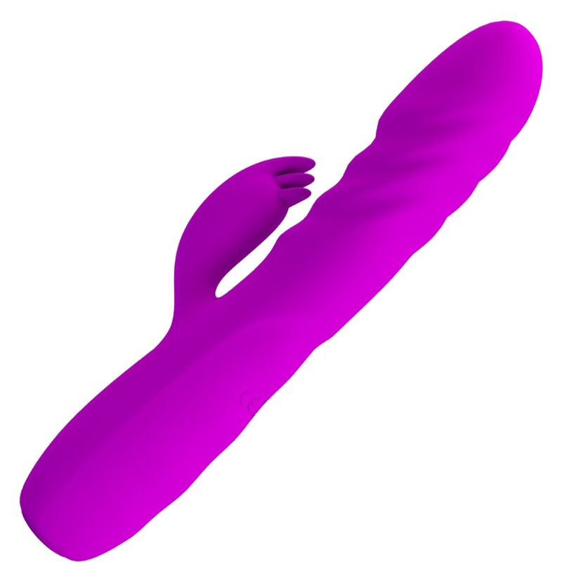 Pretty Love - Vibrateur Lapin Rechargeable Melanie Violet - Image 2