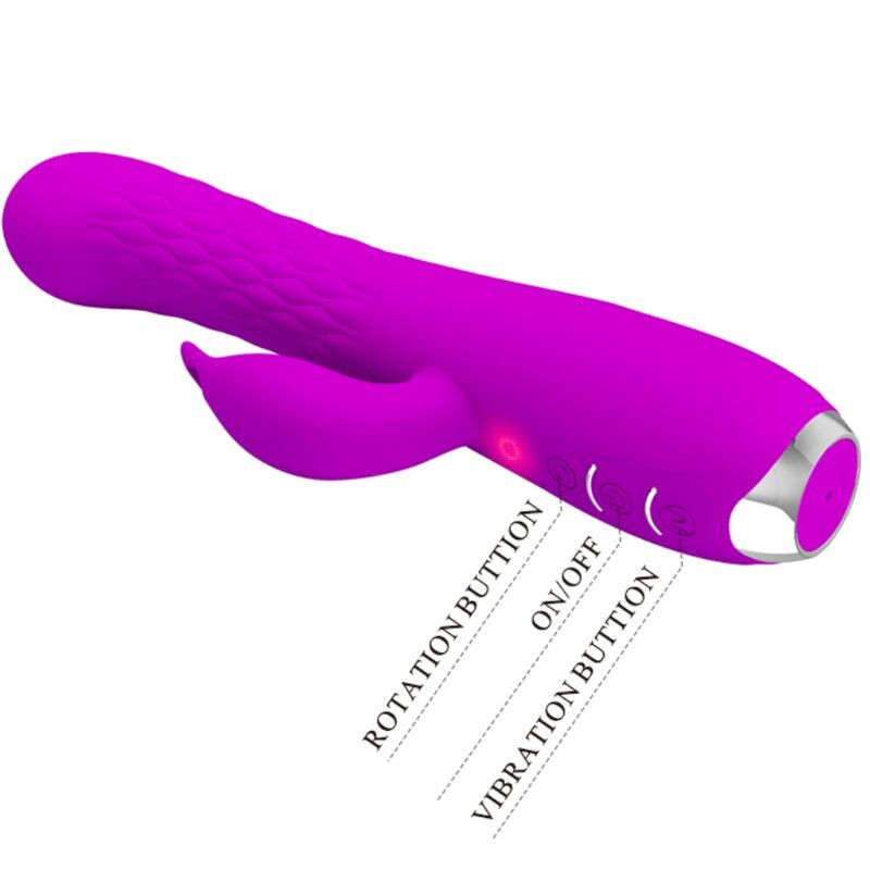 Pretty Love - Vibrateur Molly Avec Rotation Rechargeable - Image 4