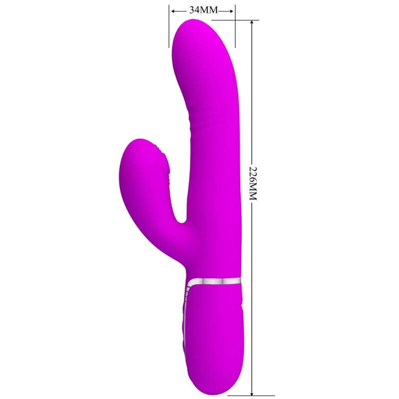Pretty Love - Vibrateur Multifonction G-Spot Fuchsia - Image 2