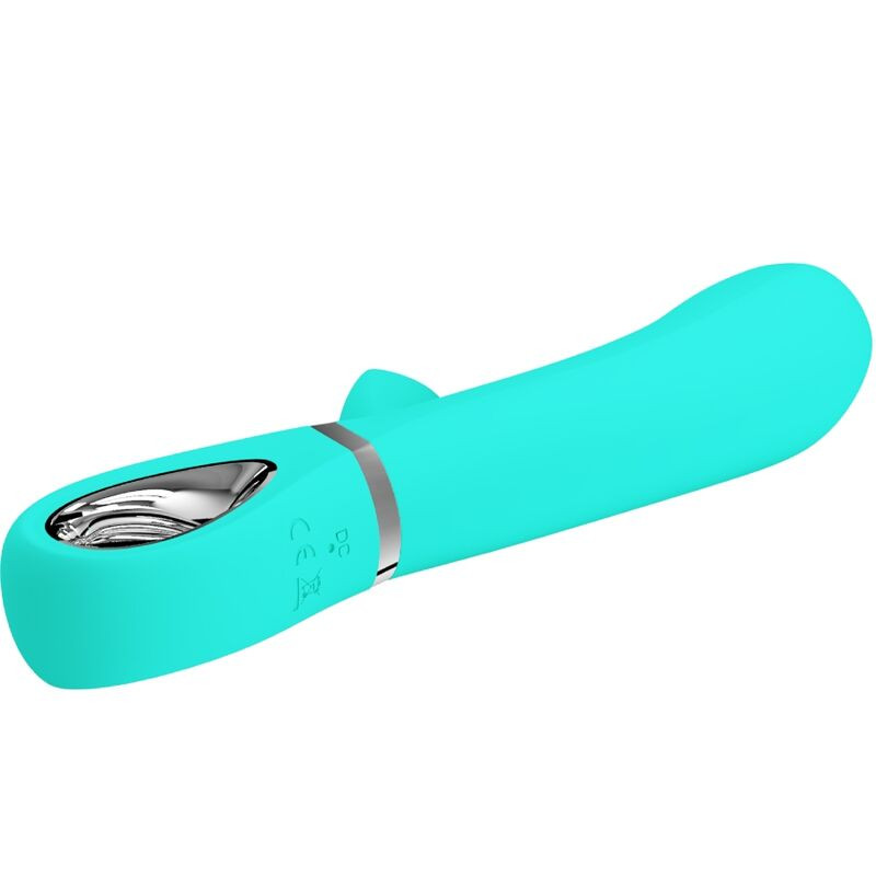 Pretty Love - Vibrateur Multifonction G-Spot Thomas Vert Aqua - Image 3