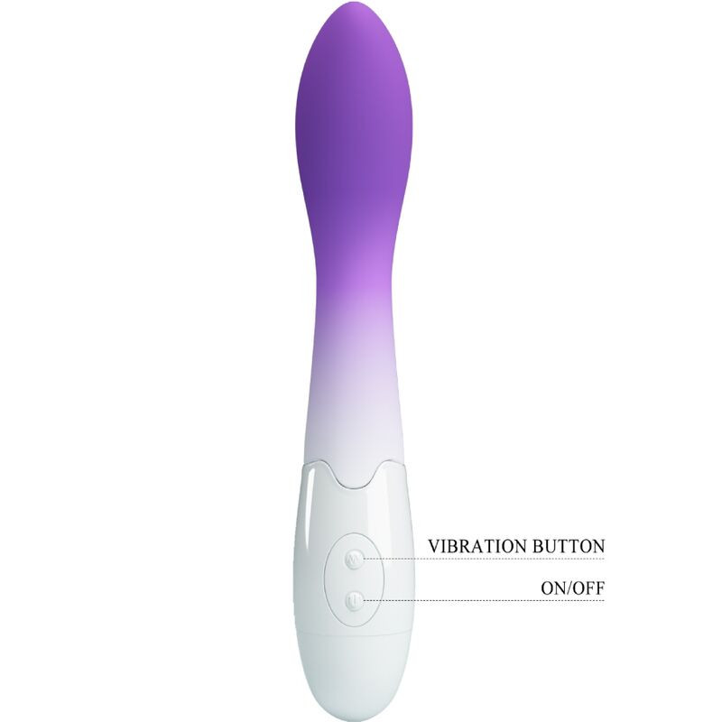 Pretty Love - Vibrateur Point G Bishop 30 Vibrations Violet - Image 2