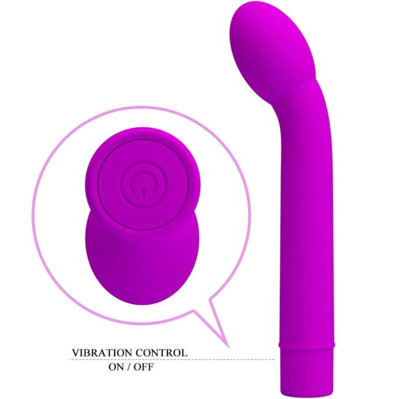 Pretty Love - Vibrateur Point G Logan 10 Vibrations Violet - Image 3