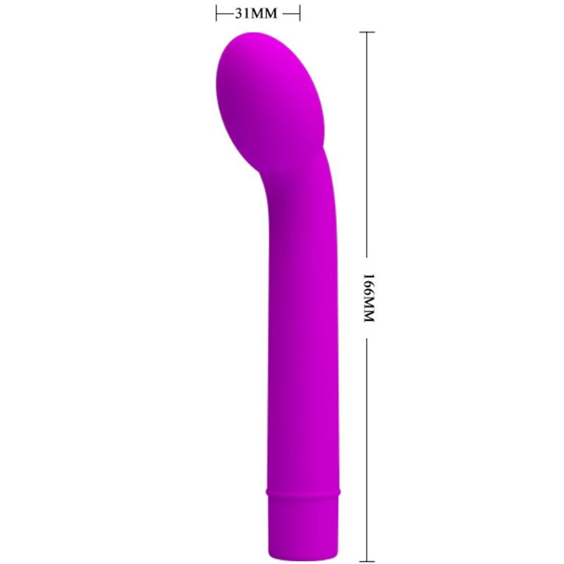 Pretty Love - Vibrateur Point G Logan 10 Vibrations Violet - Image 4