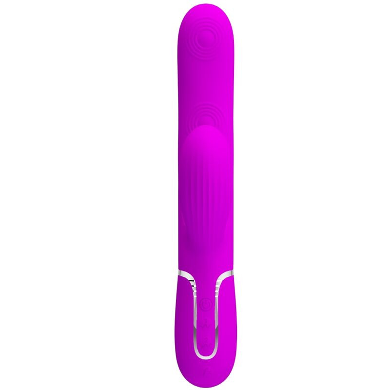 Pretty Love - Vibrateur Point G Multifonction 3 En 1 Perlita Violet - Image 2