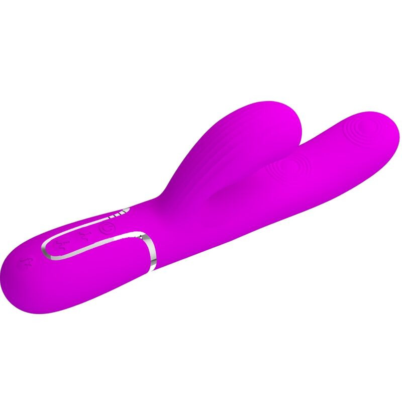 Pretty Love - Vibrateur Point G Multifonction 3 En 1 Perlita Violet - Image 3