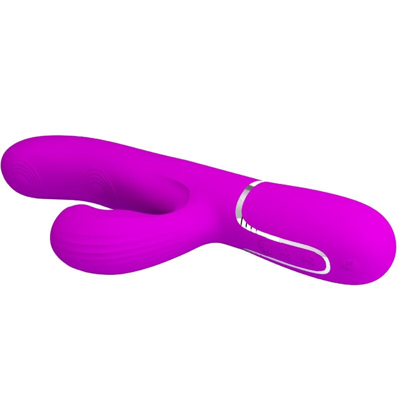 Pretty Love - Vibrateur Point G Multifonction 3 En 1 Perlita Violet - Image 4