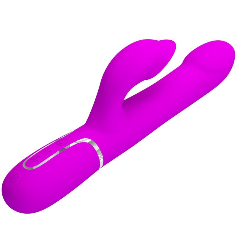 Pretty Love - Vibrateur Rabbit Perles Violet - Image 3