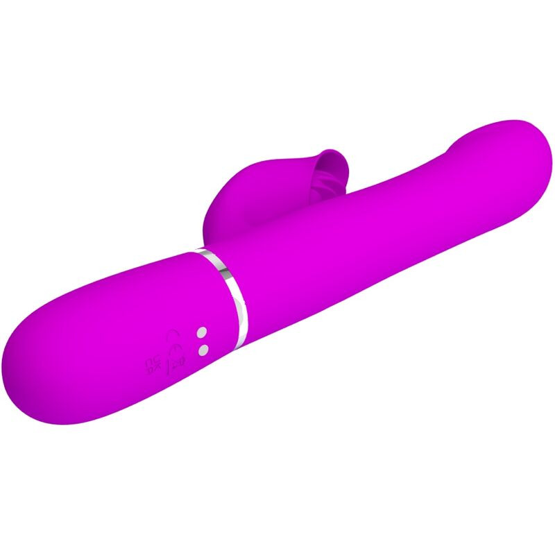 Pretty Love - Vibrateur Rabbit Perles Violet - Image 5