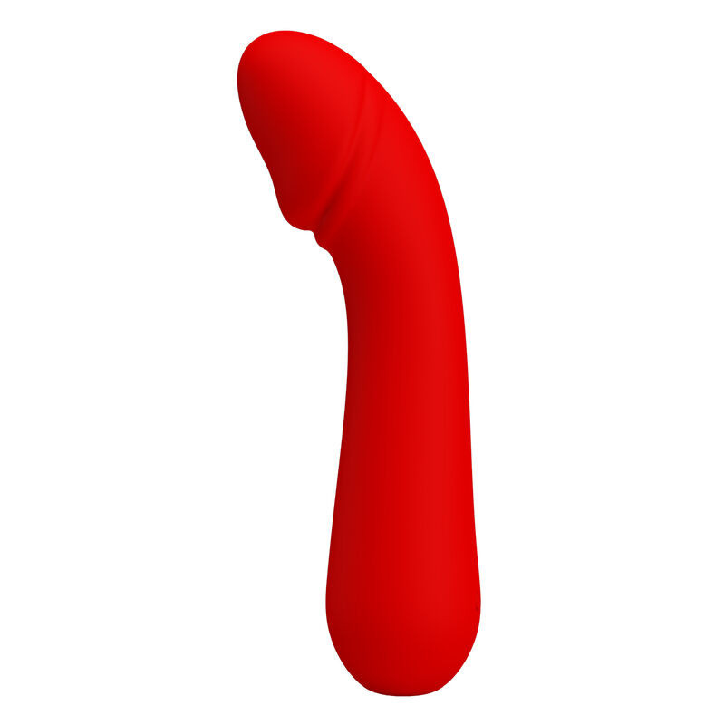 Pretty Love - Vibrateur Rechargeable Cetus Rouge - Image 2