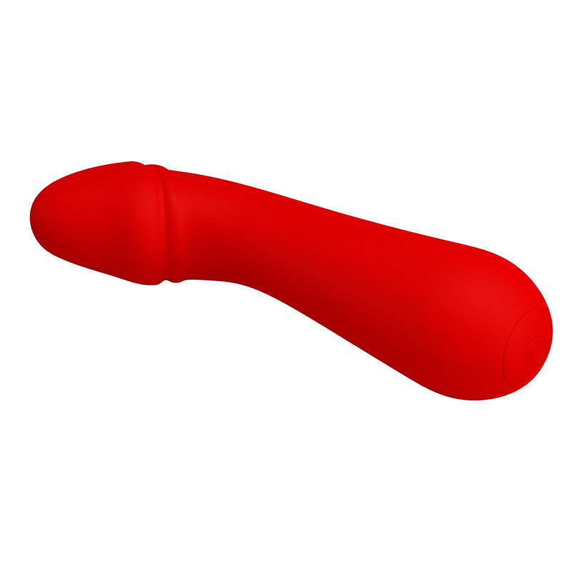 Pretty Love - Vibrateur Rechargeable Cetus Rouge - Image 4