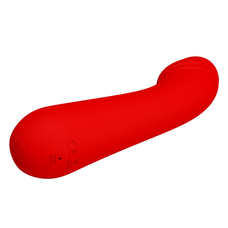 Pretty Love - Vibrateur Rechargeable Cetus Rouge - Image 5